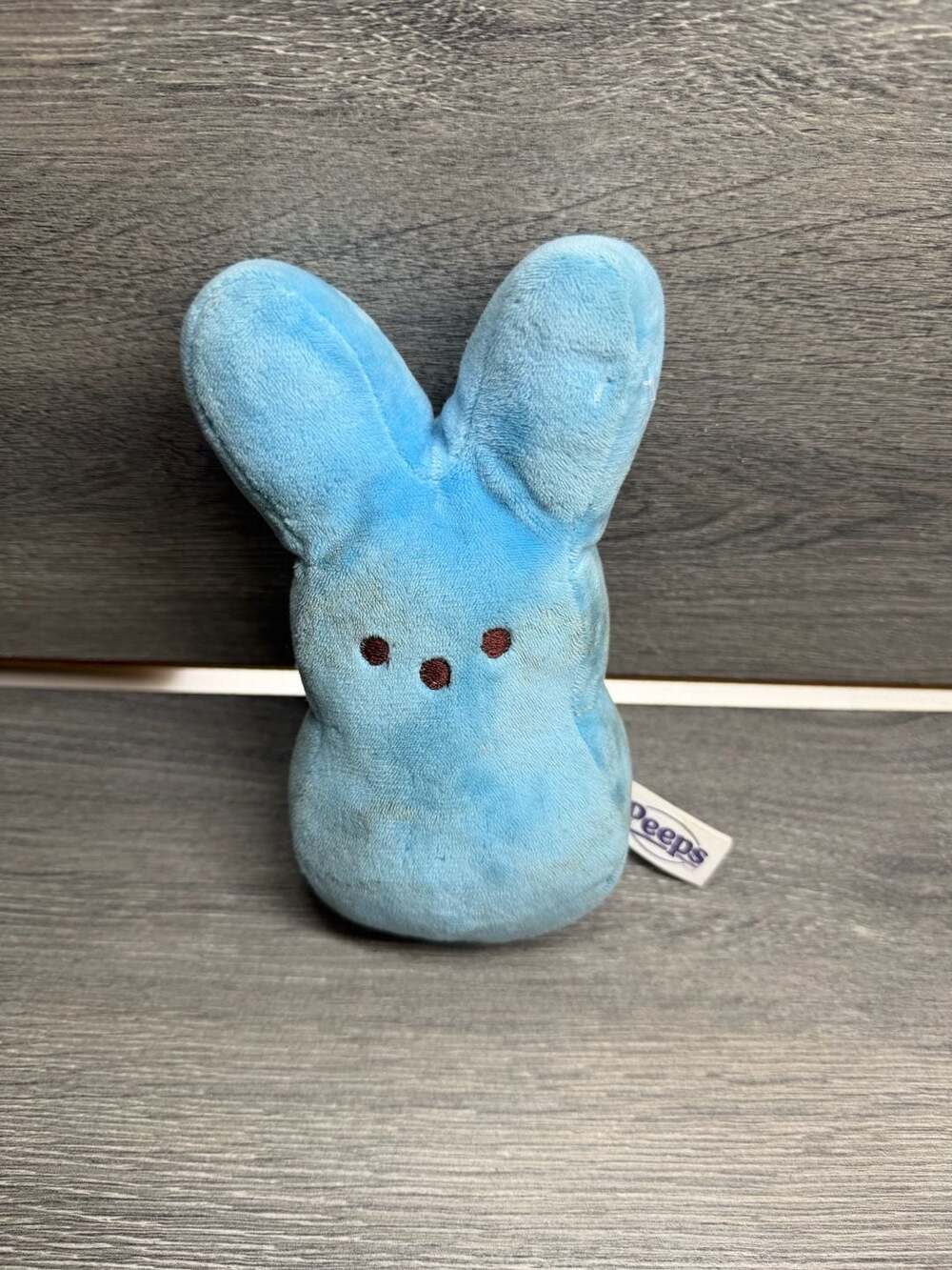 Peeps Blue Bunny Marshmallow Stuffed Animal Plush